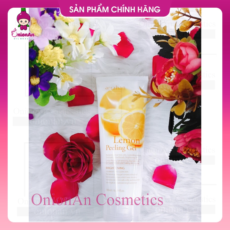 Gel Tẩy Da Chết Arrahan Lemon White Peeling Gel